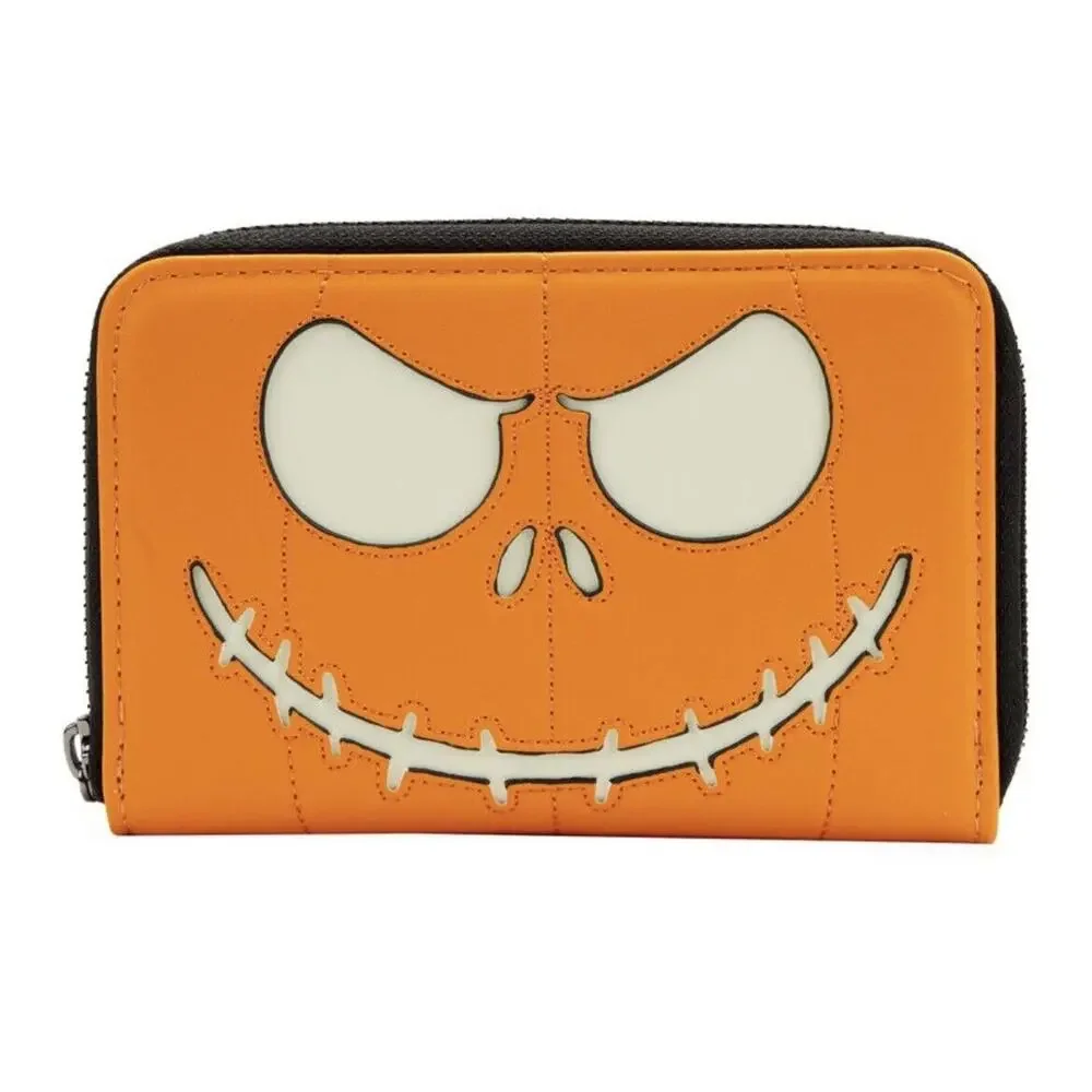 Loungefly Jack Skellington Pumpkin Wallet *GLOW IN THE DARK *New With Tags* NWT